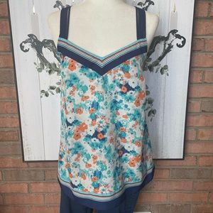 Lauren Conrad Floral Blouse